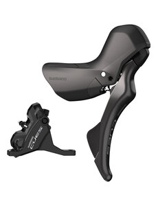 Shimano Shimano CUES  ST-U6030 Bled Hydraulic, Mechanical STI Set, Flat Mount Calliper, RH Front