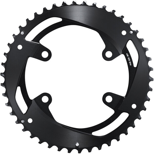 Shimano Shimano CUES FC-U8000-2 11 Speed Double Outer Chainring, 46T-BM For 46-32T