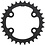 Shimano Shimano CUES FC-U6000-2 10/9 Speed Double Inner Chainring, 30T-BN For 46-30T