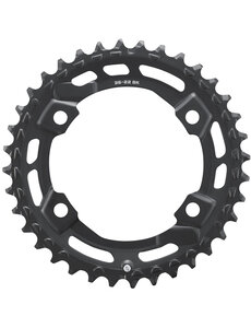 Shimano Shimano CUES FC-U6000-2 11/10/9 Speed Double Outer Chainring, 36T-BN For 36-22T