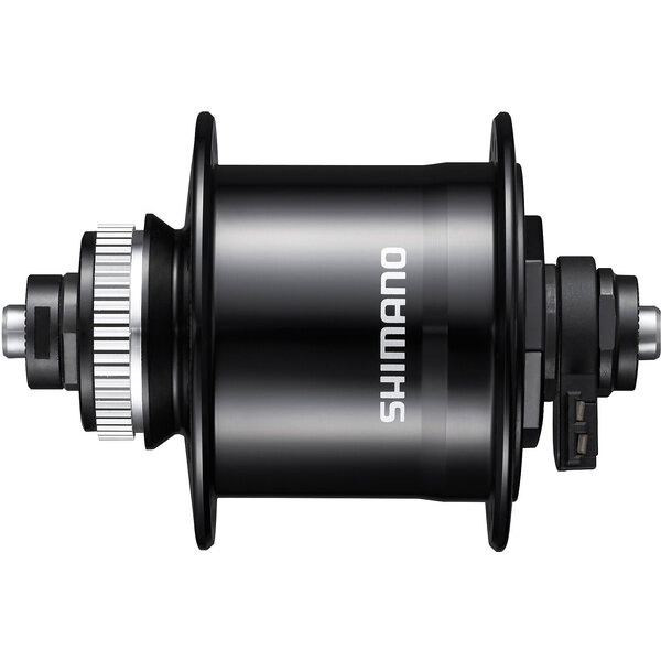 Shimano Shimano Nexus DH-UR700-3D Dynamo Hub, 6v 3w, For Centre-Lock Disc, 32h, 100 mm Q/R, Black