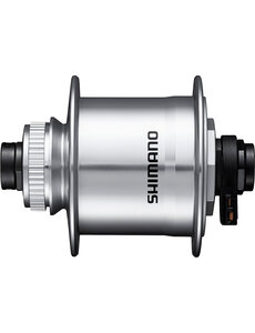 Shimano Shimano Nexus DH-UR705-3D Dynamo Hub, 6v 3w, For Center Lock Disc, 32h, 12x100 mm Axle, Silver