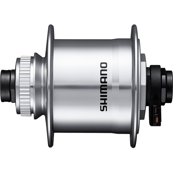 Shimano Shimano Nexus DH-UR705-3D Dynamo Hub, 6v 3w, For Center Lock Disc, 32h, 12x100 mm Axle, Silver