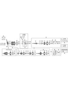 Shimano Shimano Nexus SG-7R46 / 7C26 Right Hand Dust Cap C