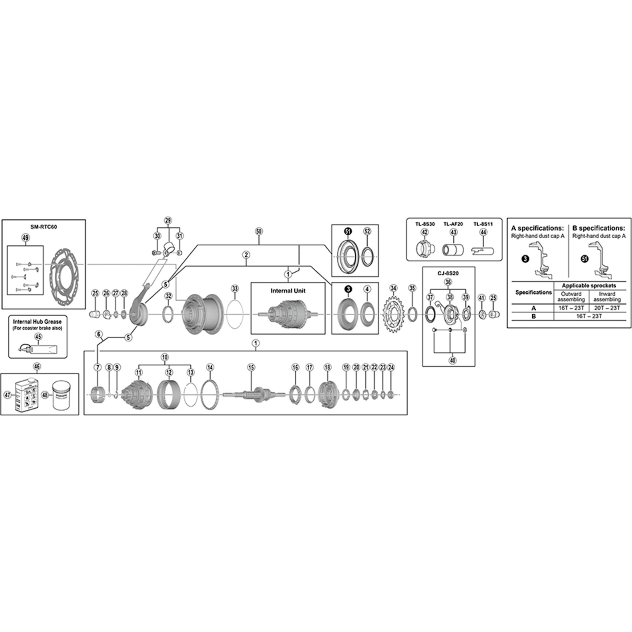 You added <b><u>Shimano Nexus SG-8R25 Right Hand Dust Cap A</u></b> to your cart.