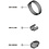 Shimano Shimano Non-Series Di2 EW-GM300-S E-Tube Grommet For SD300 Cable - 6 mm