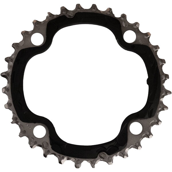 Shimano Non-Series Road FC-T521 10 Speed Triple Middle  Chainring 32T-AE, Black