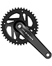 Shimano Shimano ESSA FC-U2000 Chainset 40T, 8-Speed, Black, 170mm, Without Chainguard