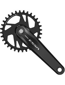 Shimano Shimano ESSA FC-U2000 Chainset 32T, 8-Speed, Black, 175mm, Without Chainguard DCE C/Ring