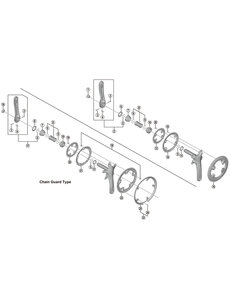 Shimano Shimano Sora FC-3503 9 Speed Triple Outer Chainring 50T-D For 50/39/30T Black
