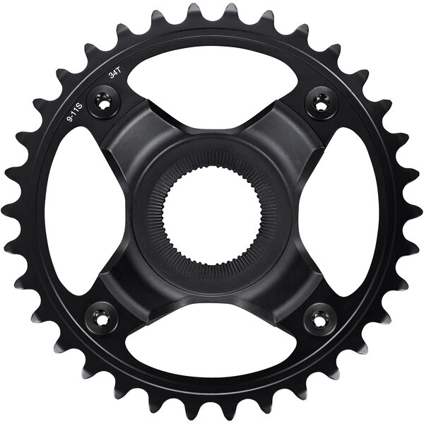 Shimano Shimano Steps SM-CRE70-B 11/10/9spd Single Chainring 34T W/O Chainguard Chainline 53mm