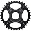 Shimano Shimano Steps SM-CRE70-B 11/10/9spd Single Chainring 34T W/O Chainguard Chainline 55mm