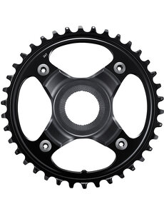 Shimano Shimano Steps SM-CRE80-B 11/10spd DCE Single Chainring 34T W/O C/Guard, Chain Line 53mm