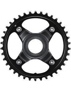 Shimano Shimano Steps SM-CRE80-B 11/10spd DCE Single Chainring 38T W/O C/Guard, Chain Line 55mm