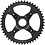 Shimano Shimano Steps SM-CRE80-R 11/10spd Alloy Single Chainring 47T W/O C/Guard, Chain Line 50mm