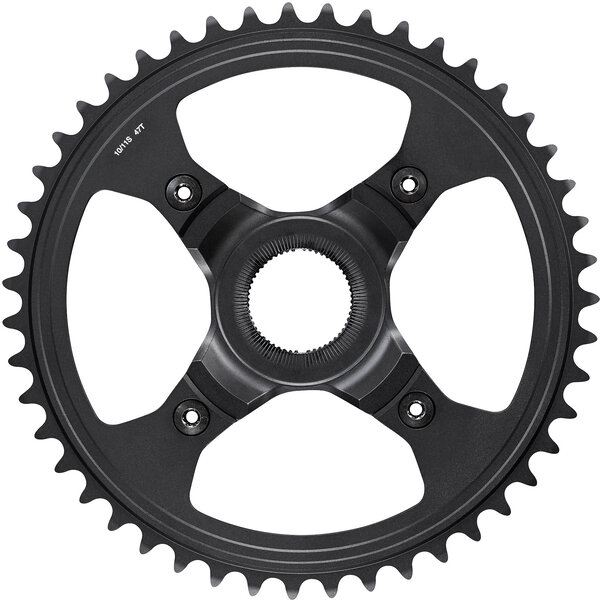 Shimano Shimano Steps SM-CRE80-R 11/10spd Alloy Single Chainring 47T W/O C/Guard, Chain Line 50mm