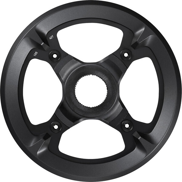 Shimano Shimano Steps SM-CRE70-12 12spd Single Chainring 42T, Dbl Chain Guard, Chain Line 50mm