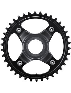 Shimano Shimano Steps SM-CRE80-12-B 12spd DCE Single Chainring 34T, W/O Chain Guard, Chain Line 55mm