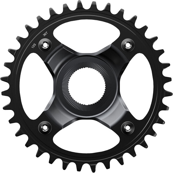 Shimano Shimano Steps SM-CRE80-12-SB 12spd DCE Single Chainring 36T, W/O C/Guard, Chain Line 56.5mm