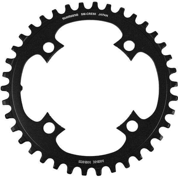 Shimano Shimano Steps SM-CRE80/B 11/10 Speed DCE Single Chainring, Without Spider 38T