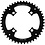 Shimano Shimano Steps SM-CRE80/B 11/10 Speed Single Chainring, Without Spider 44T