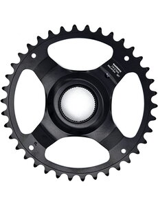 Shimano Shimano Steps CR-ET600 9/10/11 Spd Single Chainring 38T W/O Chain Guard, Chain Line 50mm, Blk