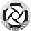 Shimano Shimano Steps RT-CL900 Ice Tech FREEZA Rotor With Internal Magnet Lockring, 160 mm