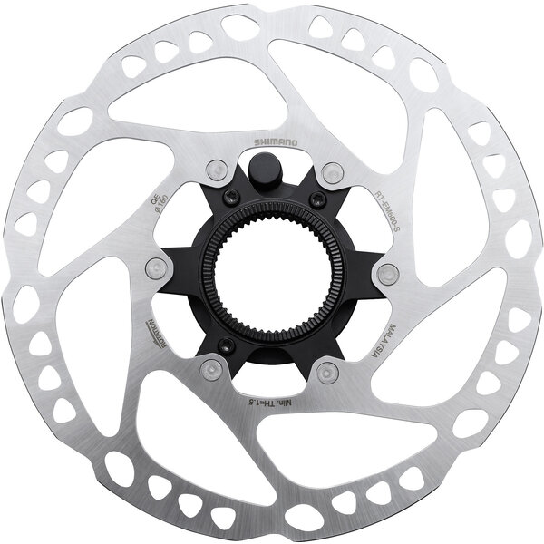 Shimano Shimano Steps RT-EM600 Center Lock Disc Rotor, External Lockring And Magnet - 160 mm