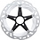 Shimano Shimano Steps RT-EM810 Rotor, Internal Lockring And Magnet, Ice Tech, 160 mm