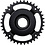 Shimano Shimano Steps SM-CRE61 Chainring, Black, 38T Without Chainguard