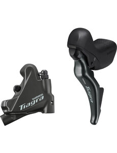 Shimano Shimano Tiagra ST-4725 Short Reach STI Bled With BR-4770 Calliper