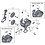 Shimano Shimano Tourney RD-TX35 Tension And Guide Pulley Set