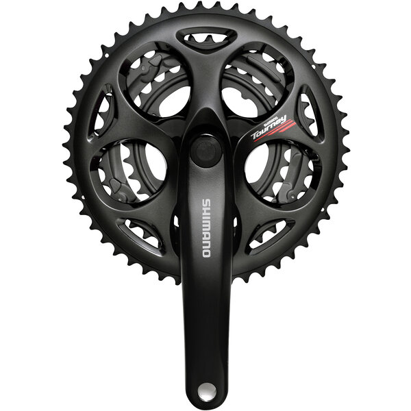 Shimano Shimano Tourney FC-A073 Square Taper Triple Chainset 7-/8-Speed, 50 / 39 / 30T W/O C/Grd