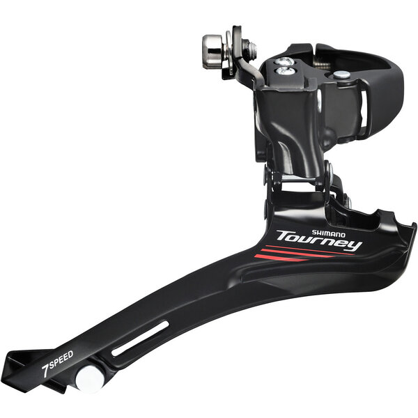 Shimano Shimano Tourney FD-A070A 7-Speed Front Derailleur, Double 28.6 / 31.8 /34.9 mm