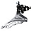 Shimano Shimano Tourney FD-TY300 6/7-Speed Triple Front Derailleur, Down Pull, 31.8 mm, For 42T