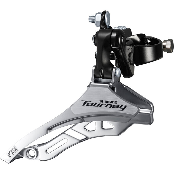 Shimano Shimano Tourney FD-TY300 6/7-Speed Triple Front Derailleur, Down Pull, 31.8 mm, For 42T