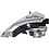 Shimano Shimano Tourney FD-TY601 Front Mech, Triple, Top Swing, Dual Pull, 66-69, For 48T