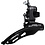 Shimano Shimano Tourney FD-TZ500 6-Speed MTB Front Derailleur, Down Swing, Down Pull, 31.8mm, 66-69, 42T