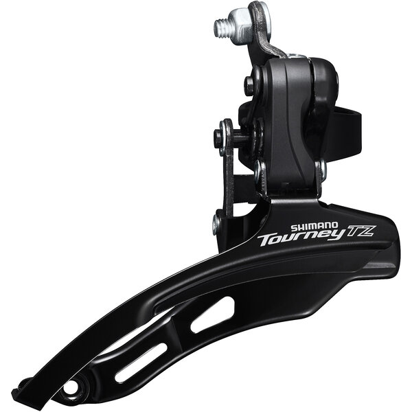 Shimano Shimano Tourney FD-TZ500 6-Speed MTB Front Derailleur, Down Swing, Down Pull, 31.8mm, 66-69, 42T