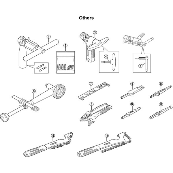Shimano Shimano Workshop TL-CT12 SIS Cable Cutters
