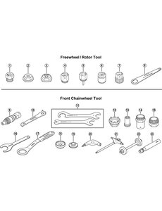 Shimano Shimano Workshop Multiple Freewheel Remover