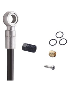 Shimano Shimano SM-BH90 XTR/XT/SLX Disc Brake Cuttable Hose, Straight Banjo Front, Black