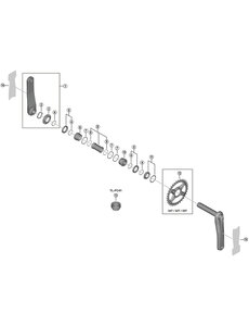 Shimano Shimano XTR SM-CRM95 12spd M9100/20/30 1X DCE Single Chainring 30T