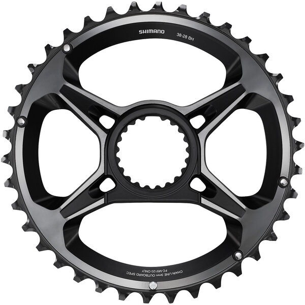 Shimano Shimano XTR FC-M9120-B2 Chainring, 38T-BH, For 38-28T