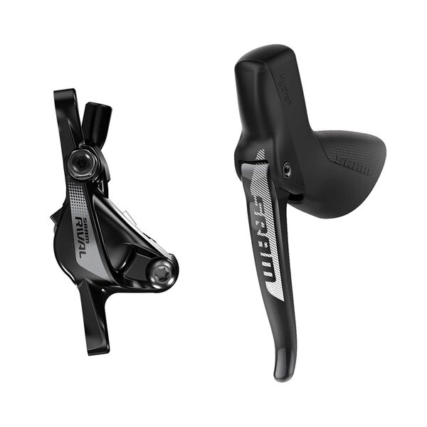 SRAM RIVAL1 HYDRAULIC DISC BRAKE (UK STYLE) LEFT REAR BRAKE 1800MM W DIRECT MOUNT HARDWARE (ROTOR & BRACKET SOLD SEPARATELY): 1800MM