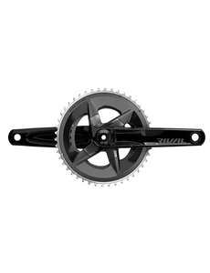  SRAM Rival AXS Crankset D1 DUB (BB Not Included), Black