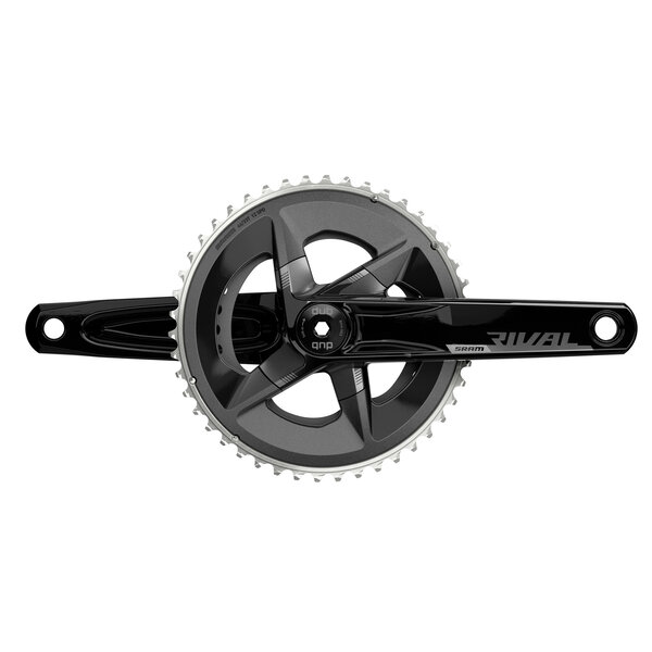 SRAM Rival AXS Crankset D1 DUB (BB Not Included), Black