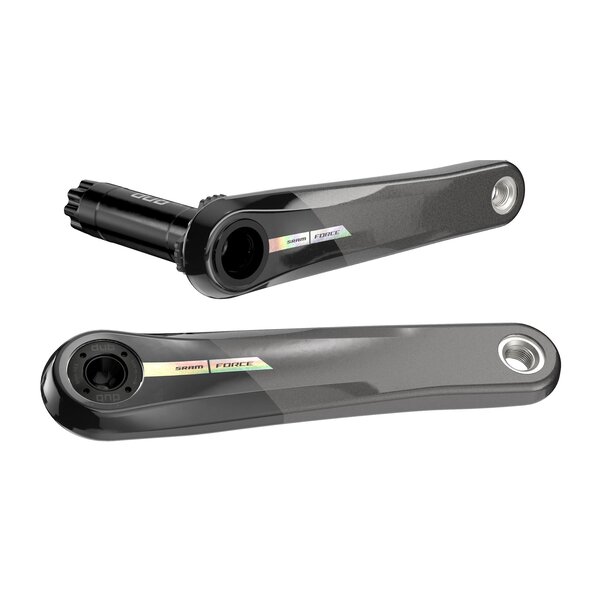 SRAM Force D2 Crank Arm Assembly DUB (BB/Chainrings not included), Unicorn Grey W/Laser