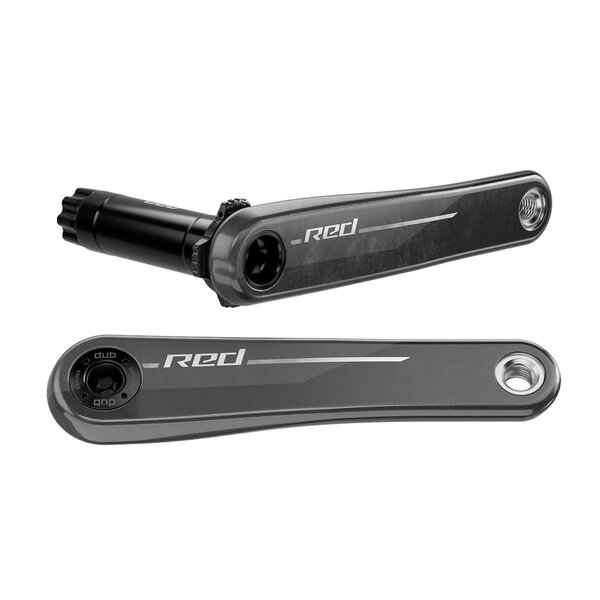 SRAM Crank Arm Assembly Red XPLR DUB Wide E1 (BB/Spider/Chainrings Not Included)