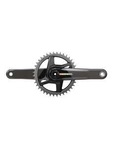  SRAM Force D2 Crankset 1x DUB Direct Mount 40T (BB not included), Unicorn Grey With Laser